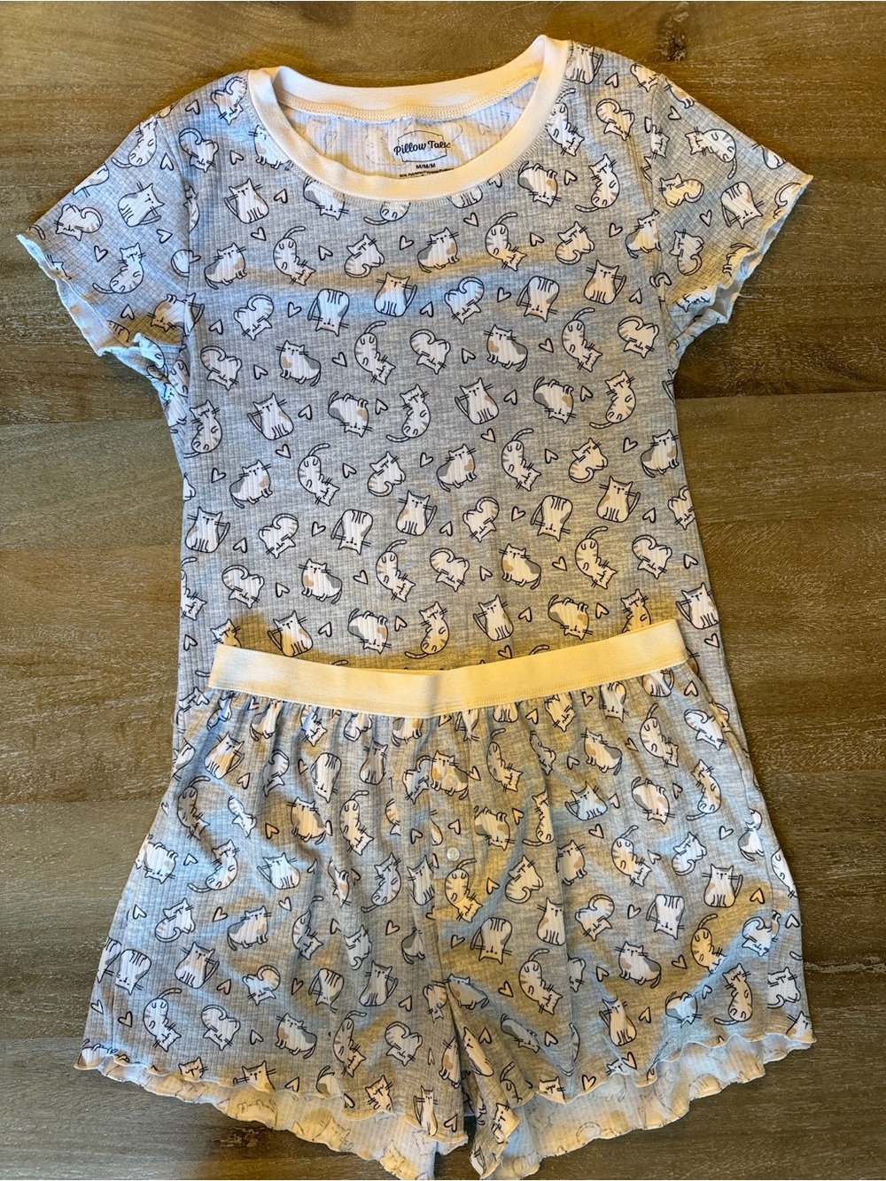 Pillow Talk 2-Piece Cat Pajamas